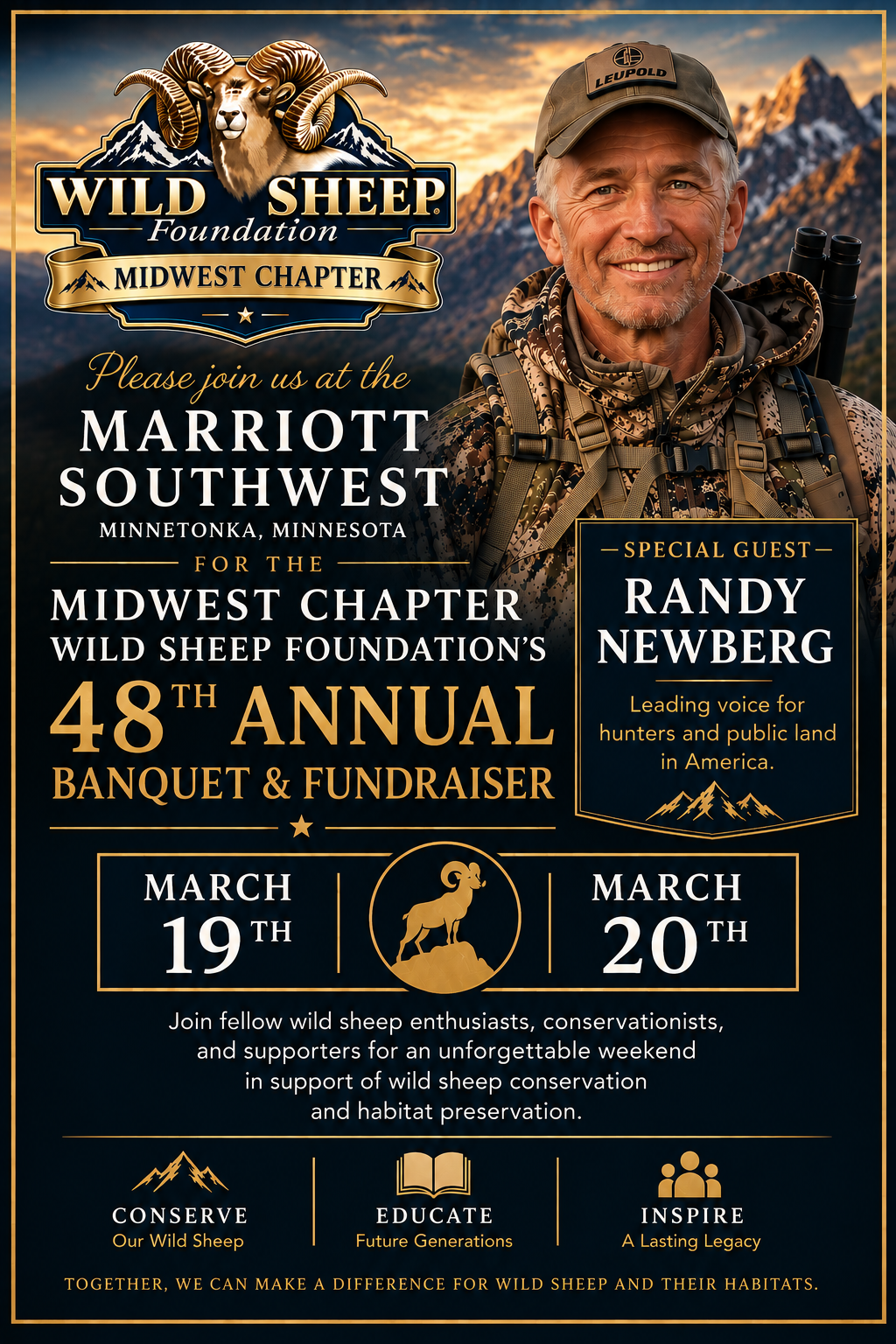 2027 Banquet Registration Poster